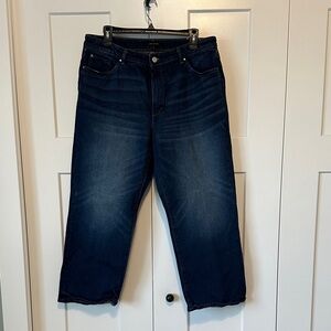 Ann Taylor Women's Dark Blue Straight Leg Jeans